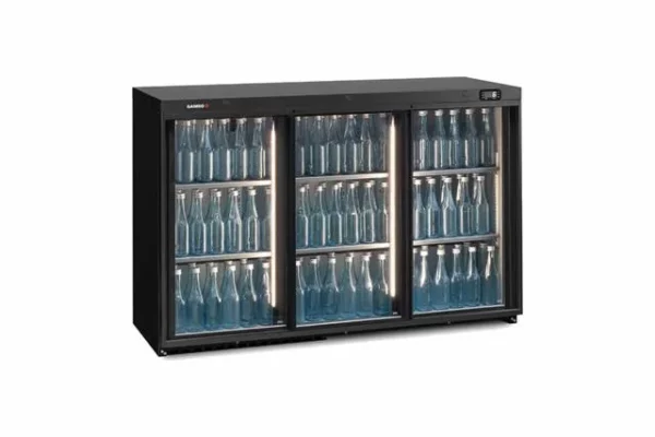 VITRINE MAXIGLASS NOVERTA, 315L, PTES COULISSANTES